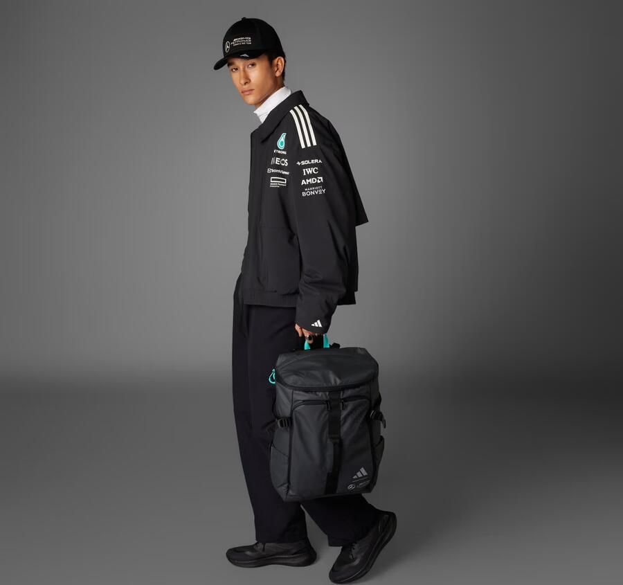 Adidas Mercedes AMG Petronas Formula One Team Jack Zwart- Heren Zwart - Foto 5