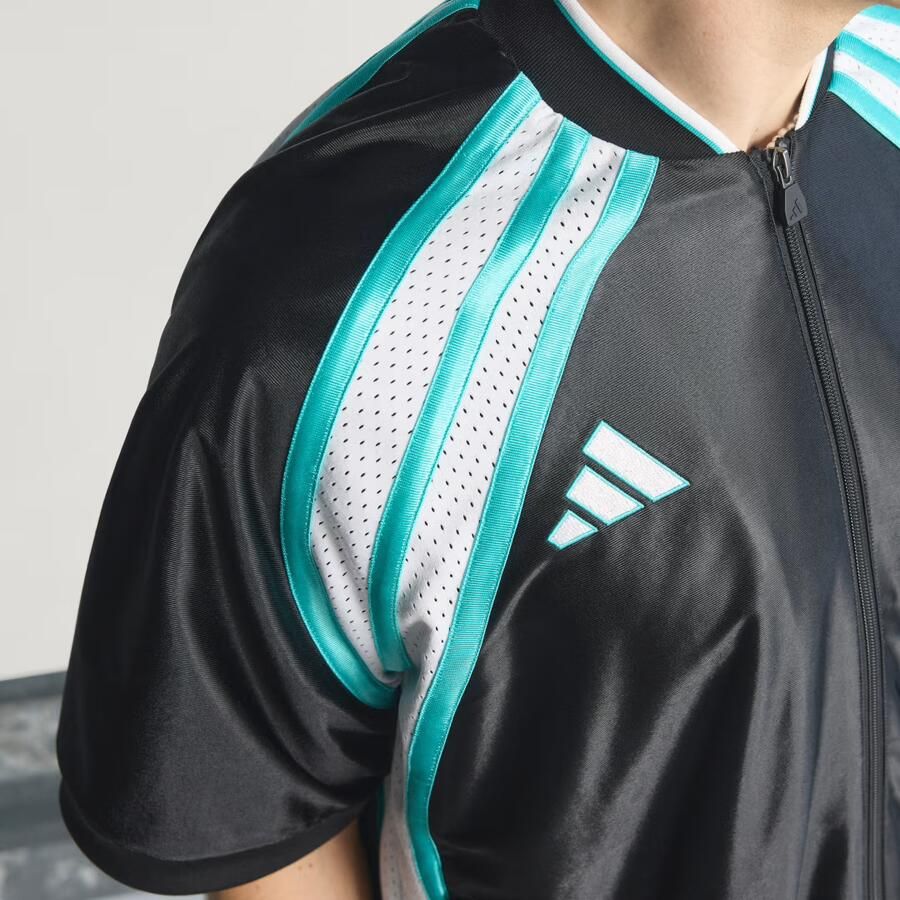 Adidas Mercedes AMG Petronas Formula One Team Las Vegas Honkbalshirt Mannen - Foto 3