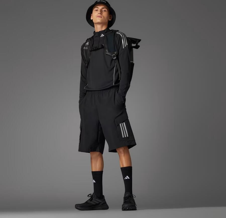 Adidas Mercedes AMG Petronas F1 Mechanic Shorts Zwart- Heren Zwart - Foto 5