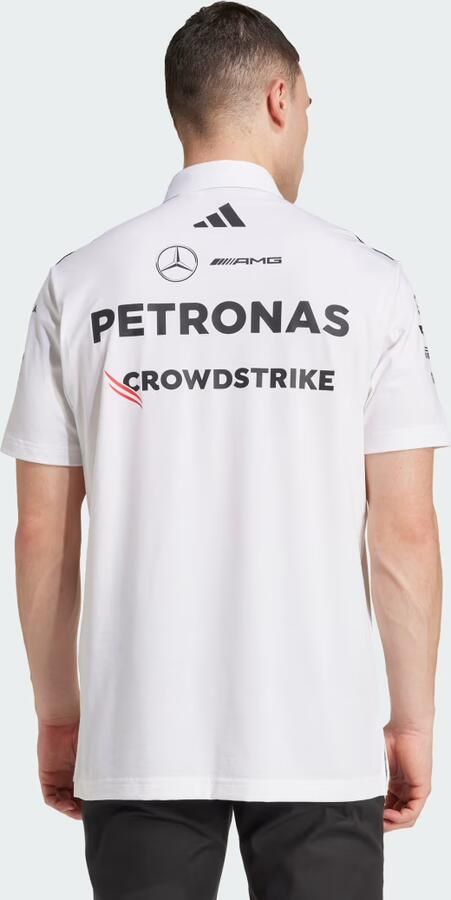 Adidas Mercedes AMG Petronas F1 Team Polo Shirt Wit- Heren Wit - Foto 5
