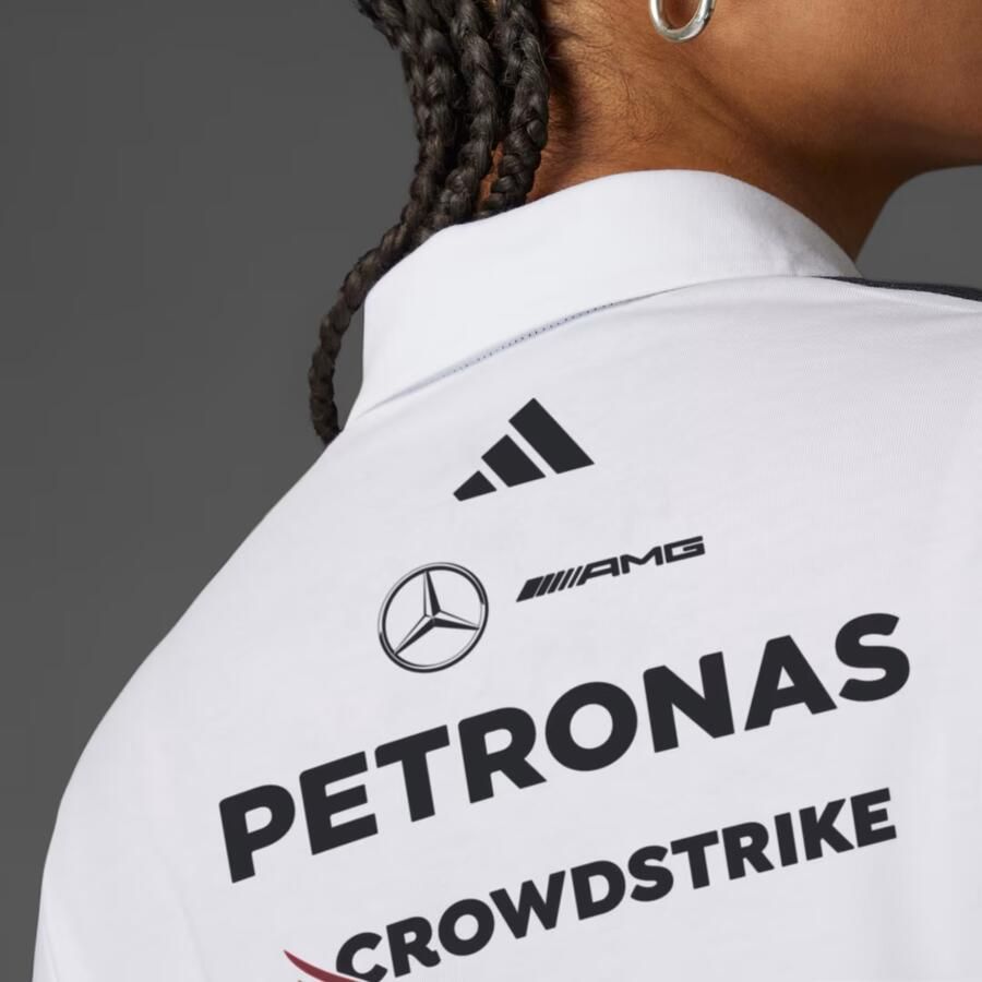 Adidas MERCEDES AMG PETRONAS FORMULA ONE TEAM POLO MET LANGE MOUWEN - Foto 4