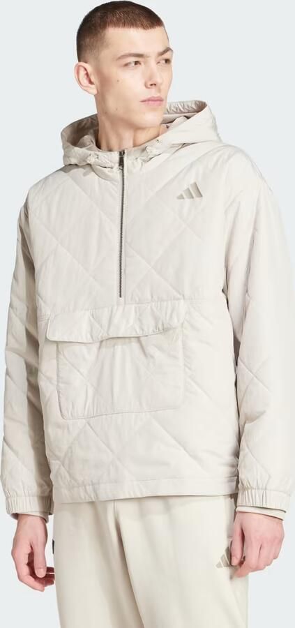 Adidas Mercedes AMG Petronas Formula One Team Premium Joggingjack Beige- Heren Beige - Foto 6