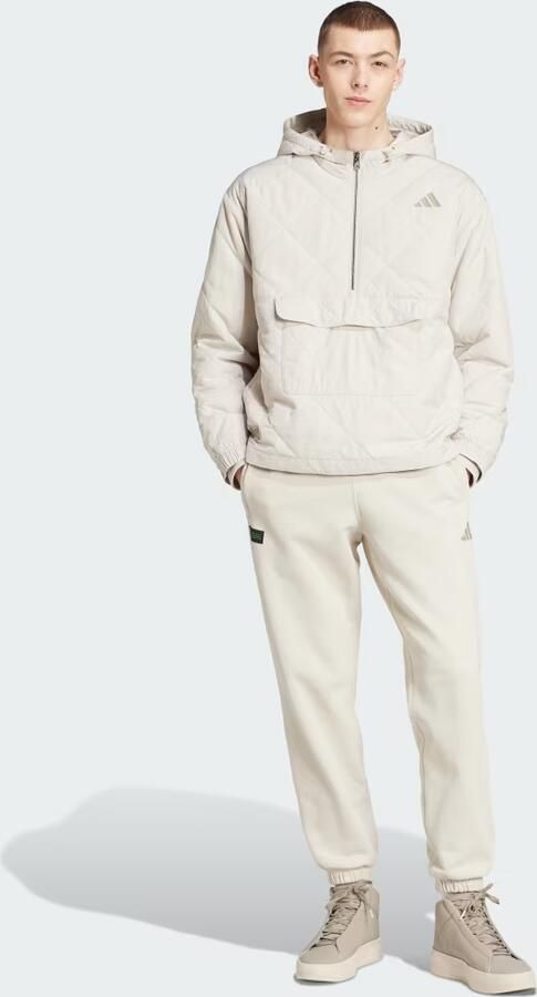 Adidas Mercedes AMG Petronas Formula One Team Premium Joggingjack Beige- Heren Beige - Foto 3