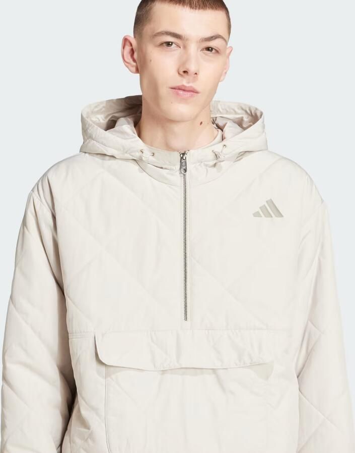 Adidas Mercedes AMG Petronas Formula One Team Premium Joggingjack Beige- Heren Beige - Foto 2