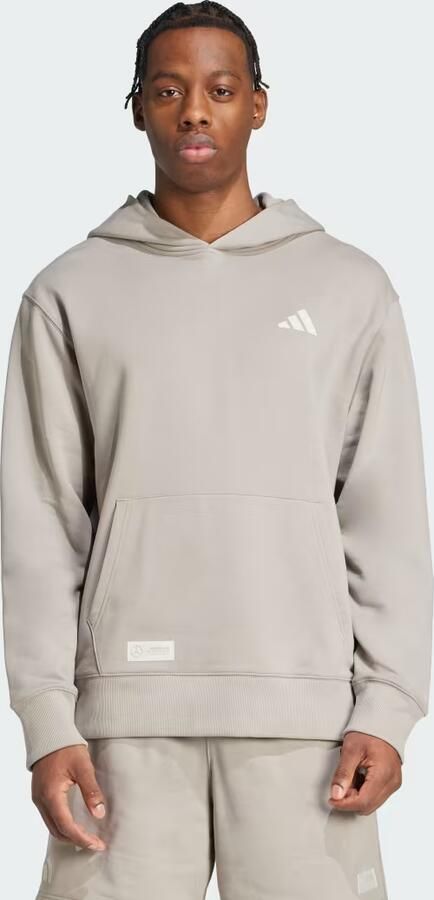 Adidas MERCEDES AMG PETRONAS FORMULA ONE TEAM PREMIUM SWEAT HOODIE