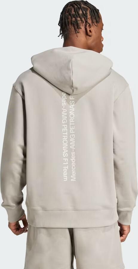 Adidas MERCEDES AMG PETRONAS FORMULA ONE TEAM PREMIUM SWEAT HOODIE - Foto 6