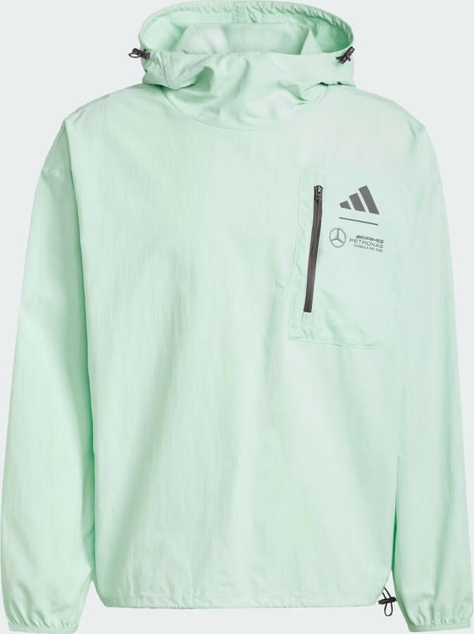 Adidas MERCEDES AMG PETRONAS FORMULA ONE TEAM PREMIUM WOVEN WINDJACK - Foto 2