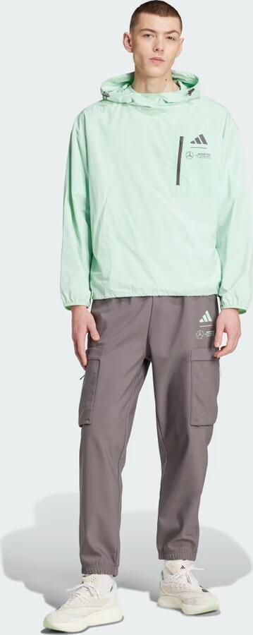 Adidas MERCEDES AMG PETRONAS FORMULA ONE TEAM PREMIUM WOVEN WINDJACK - Foto 6