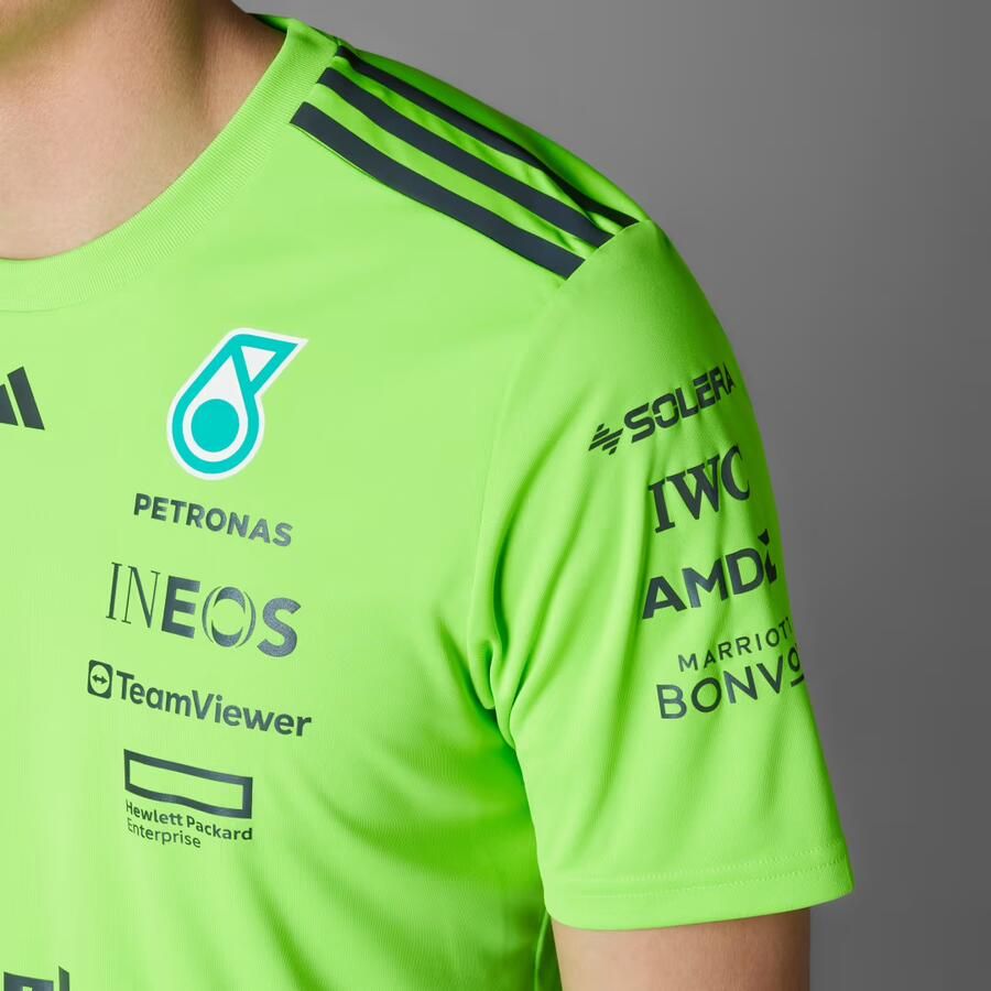 Adidas Mercedes AMG Petronas F1 Team Set-Up T-Shirt Groen- Heren Groen - Foto 2