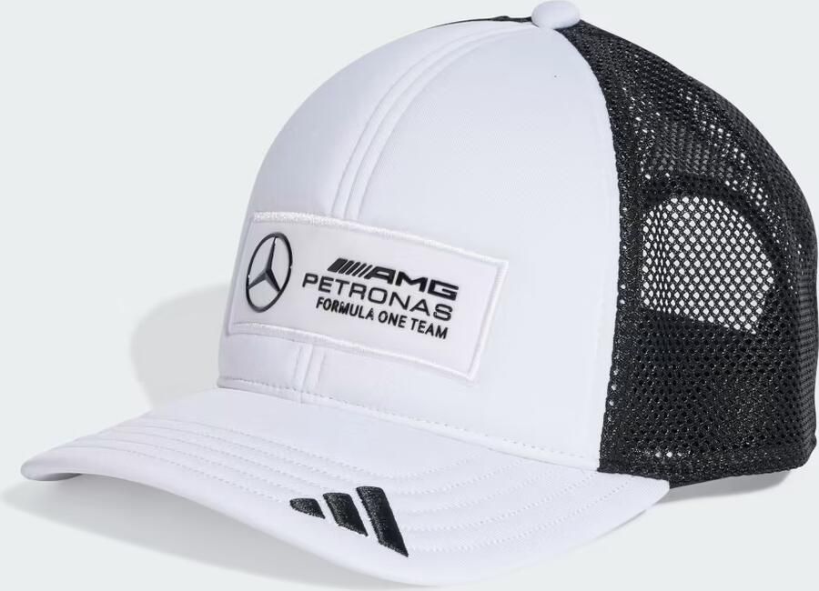 Adidas MERCEDES AMG PETRONAS FORMULA ONE TEAM SNAPBACK LOGO TRUCKERPET - Foto 3