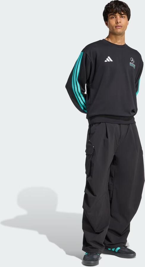 Adidas MERCEDES AMG PETRONAS FORMULE 1 TEAM DNA SWEATSHIRT - Foto 5