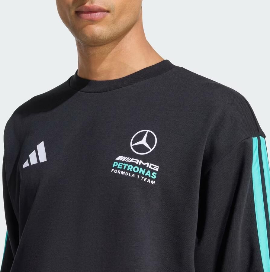 Adidas MERCEDES AMG PETRONAS FORMULE 1 TEAM DNA SWEATSHIRT - Foto 2