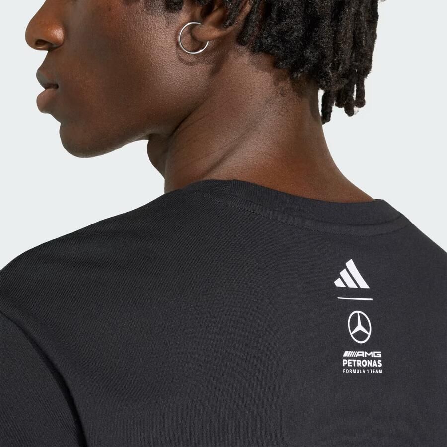 Adidas MERCEDES AMG PETRONAS FORMULE 1 TEAM GEORGE RUSSELL GRAPHIC T-SHIRT - Foto 2