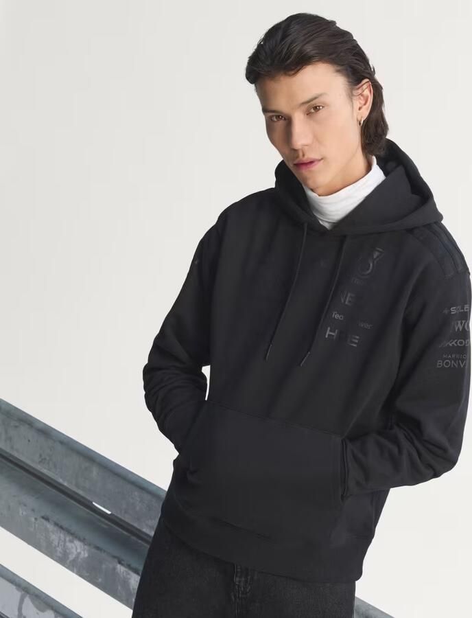 Adidas Mercedes AMG Petronas Formule 1 Team Night Driver Hoodie Heren
