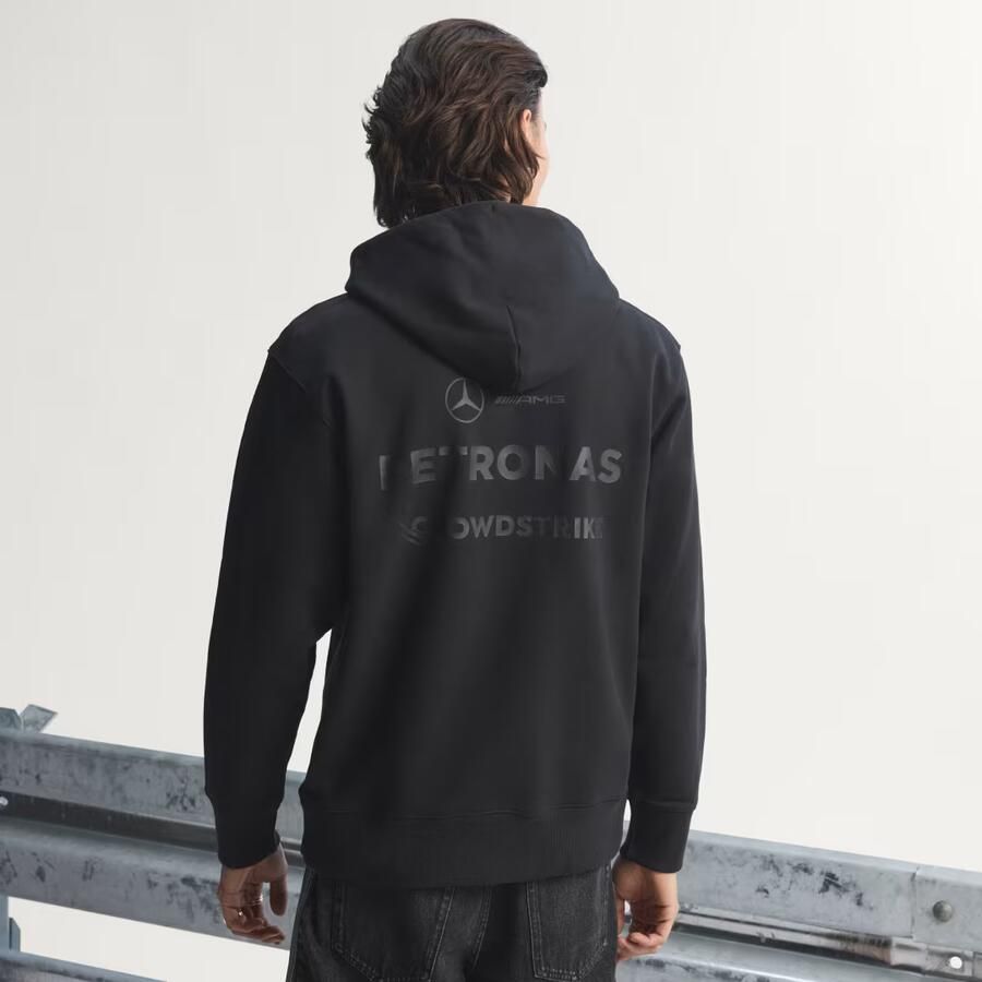 Adidas Mercedes AMG Petronas Formule 1 Team Night Driver Hoodie Heren - Foto 2