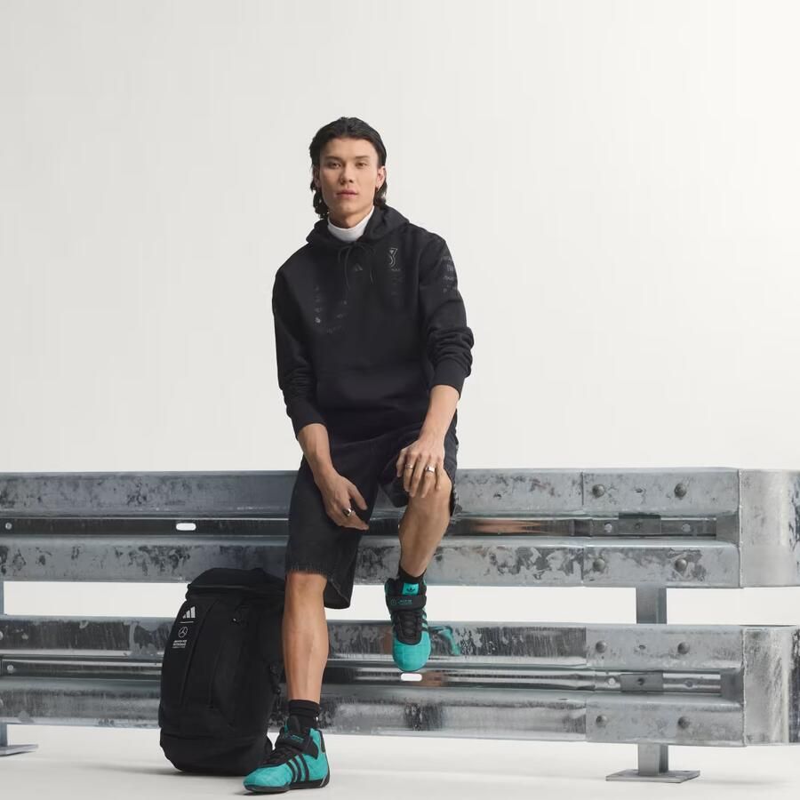 Adidas Mercedes AMG Petronas Formule 1 Team Night Driver Hoodie Heren - Foto 3