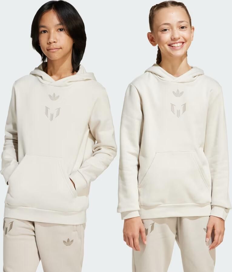 Adidas Messi Hoodie Kids Beige Kind Beige - Foto 6