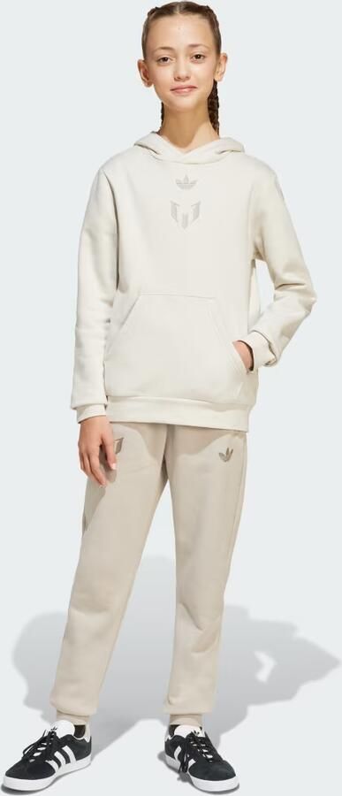 Adidas Messi Hoodie Kids Beige Kind Beige - Foto 5