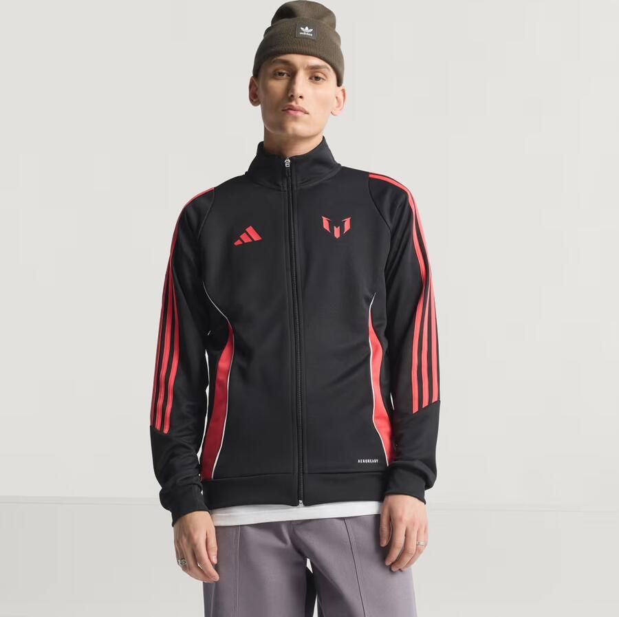 Adidas Windjack Veste Messi Culture Wear Noir
