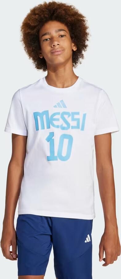 Adidas Messi Name and Number Graphic T-shirt Kids