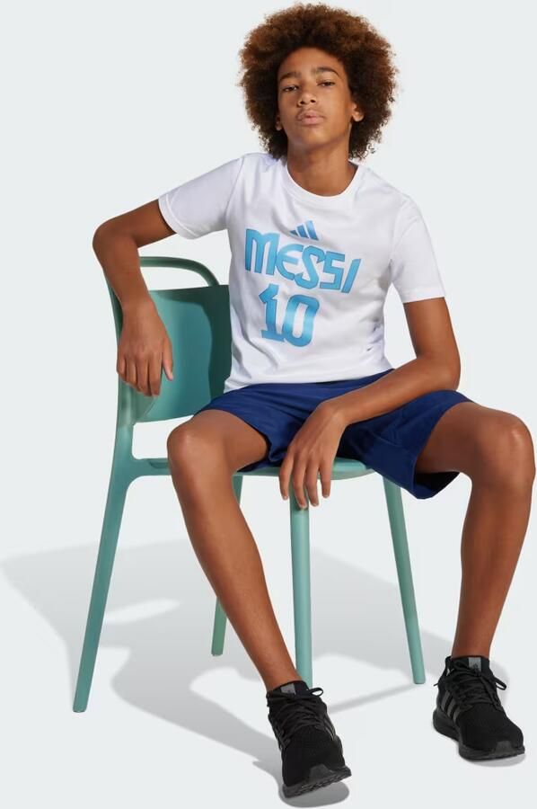 Adidas Messi Name and Number Graphic T-shirt Kids - Foto 4