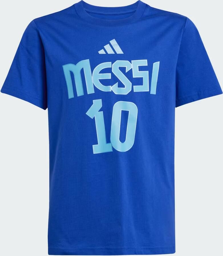 Adidas Messi Name and Number Graphic T-shirt Kids - Foto 2