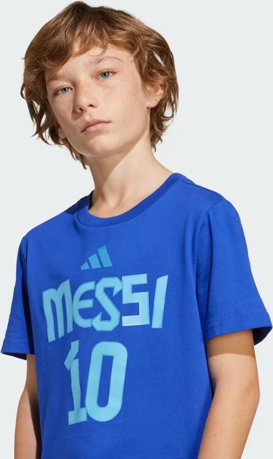 Adidas Messi Name and Number Graphic T-shirt Kids - Foto 3
