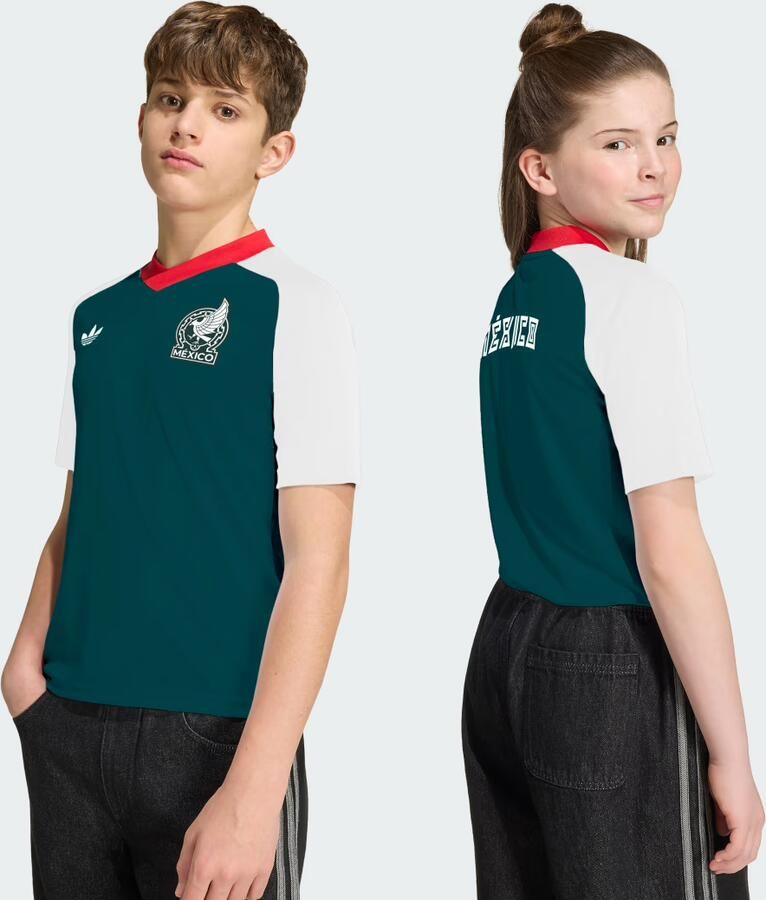 Adidas Mexico 26 Pre-Match Uitshirt Kids