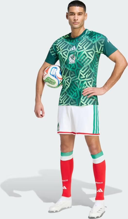 Adidas Mexico 26 Thuis Pre-Match Voetbalshirt - Foto 5