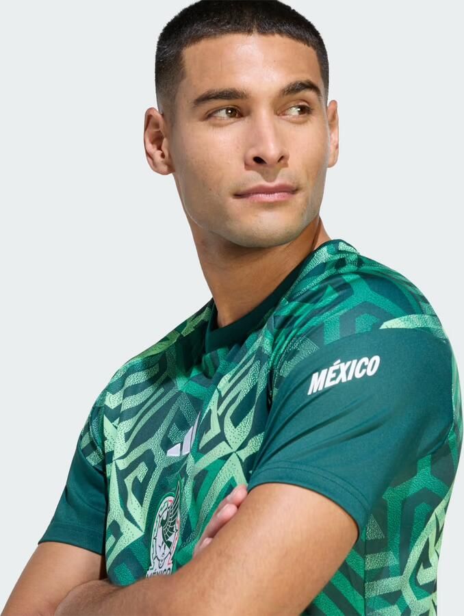 Adidas Mexico 26 Thuis Pre-Match Voetbalshirt - Foto 3