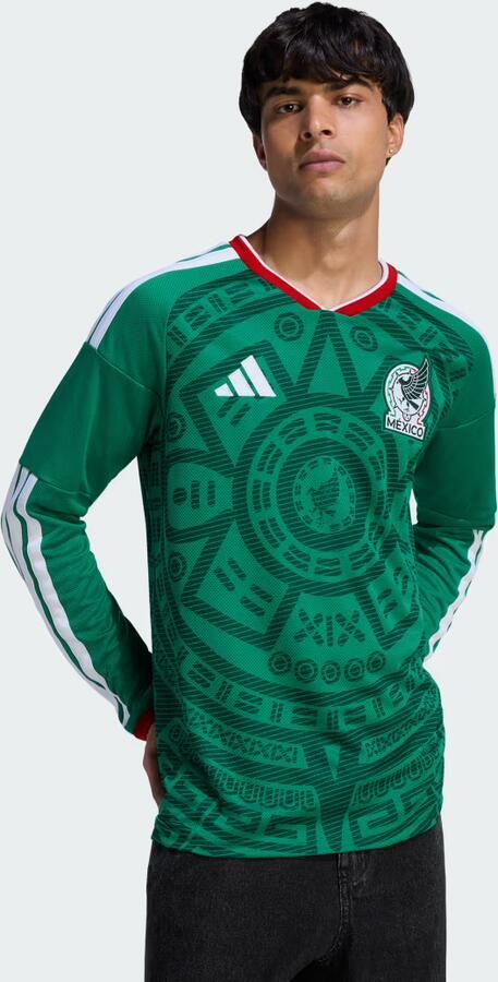 Adidas Mexico 26 Thuisshirt met Lange Mouwen