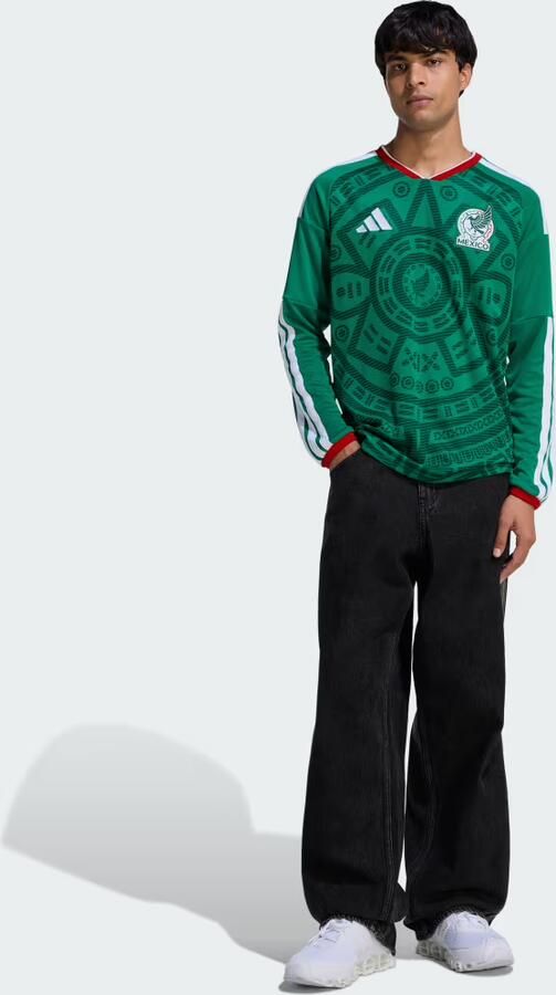 Adidas Mexico 26 Thuisshirt met Lange Mouwen - Foto 5