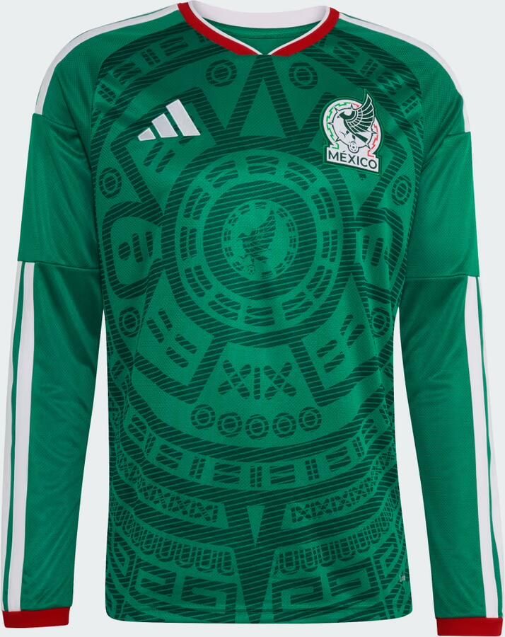 Adidas Mexico 26 Thuisshirt met Lange Mouwen - Foto 2