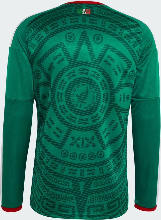 Adidas Mexico 26 Thuisshirt met Lange Mouwen - Foto 3