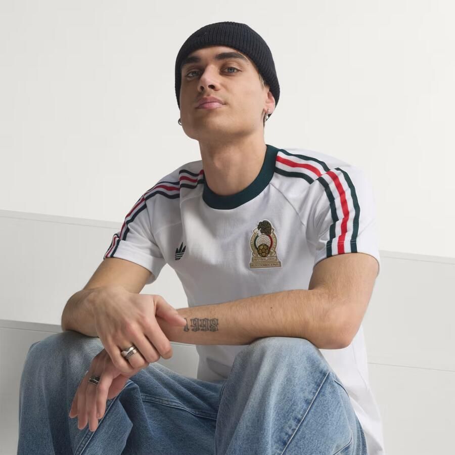 Adidas Originals Mexico OG T-Shirt Wit- Heren Wit - Foto 4