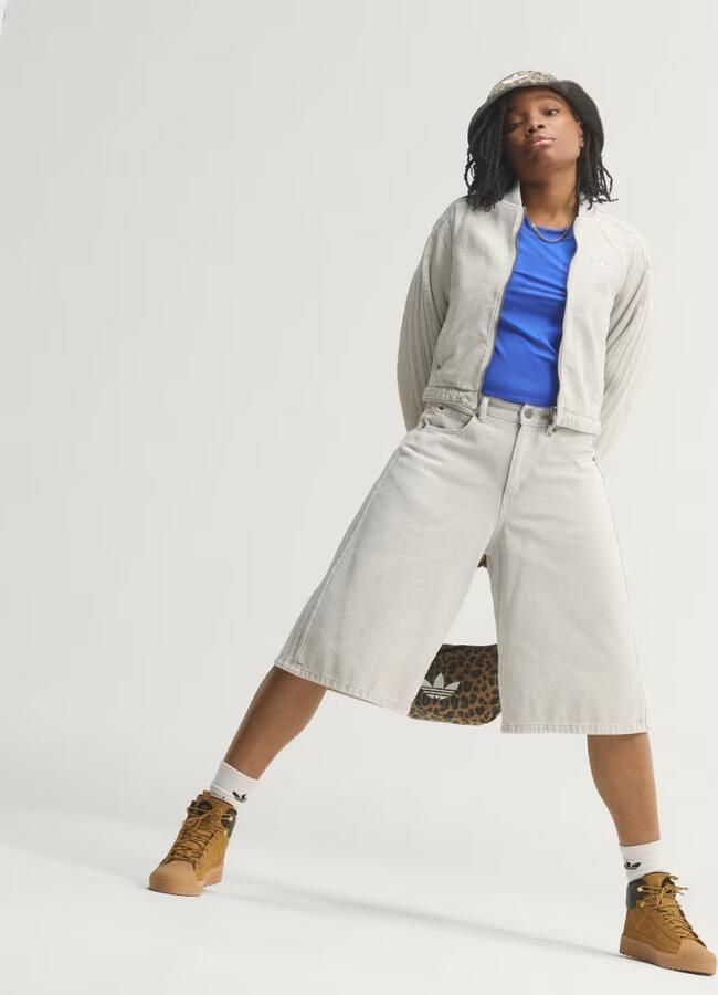 Adidas MID RISE DENIM JORT - Foto 6