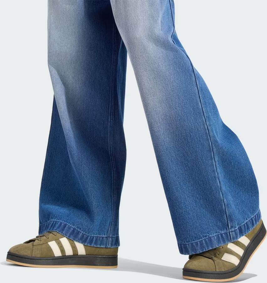 Adidas MID-RISE WIDE LEG JEANS - Foto 3