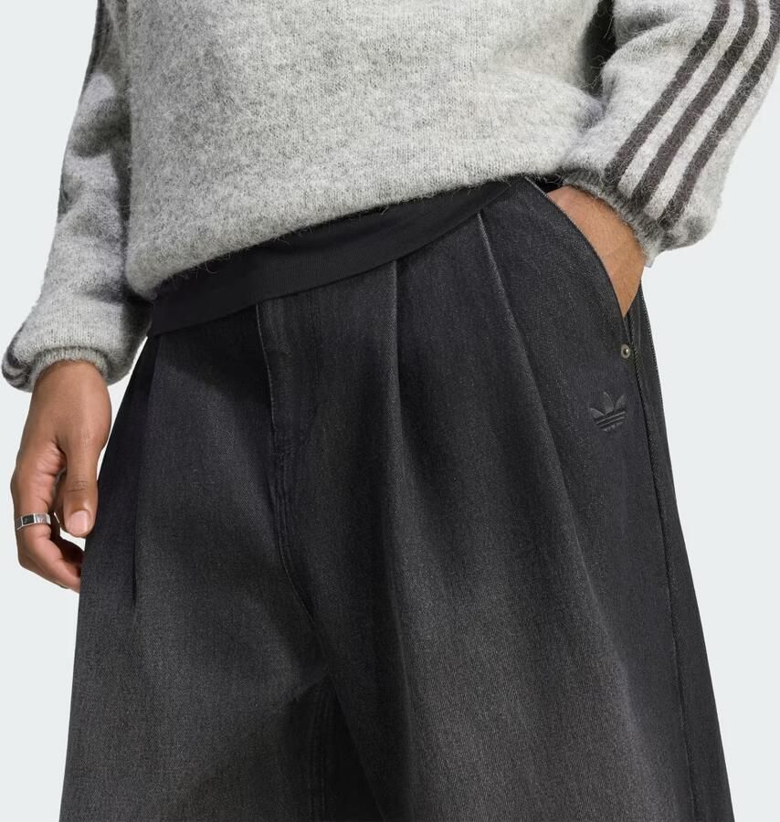 Adidas MID-RISE WIDE LEG JEANS - Foto 3