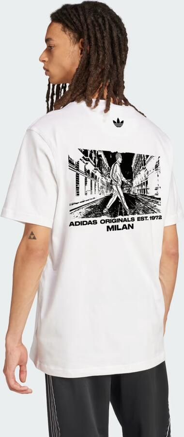 Adidas Originals T-shirt MILAN SST GFX T - Foto 5