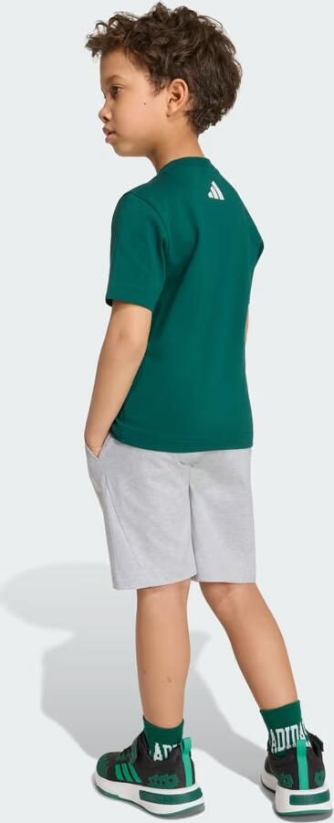 Adidas x Minecraft T-Shirt Shorts Set Children Groen Kind Groen - Foto 7