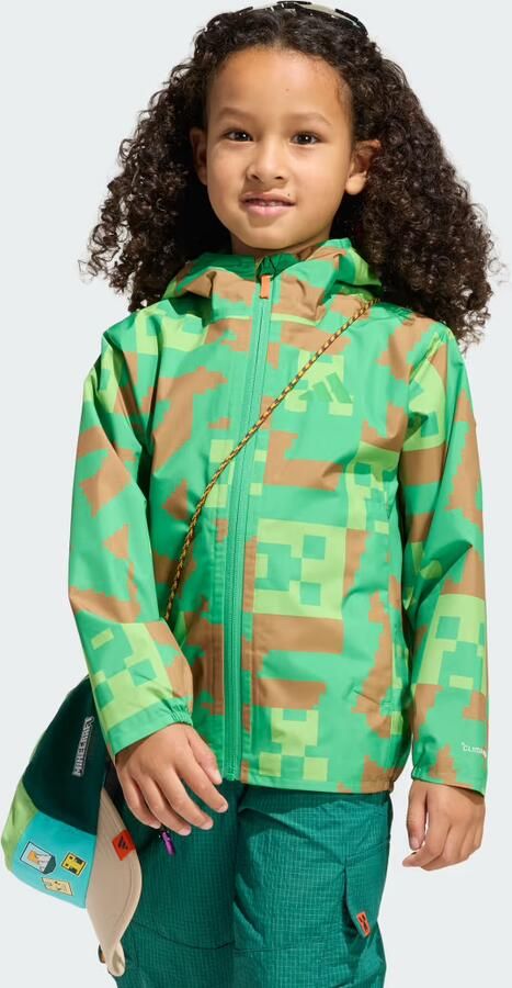 Adidas Minecraft Terrex 2 Layer Climaproof Regenjack - Foto 4