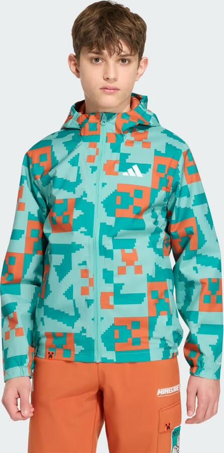 Adidas Minecraft Terrex 2 Layer CLIMAPROOF Regenjack - Foto 5