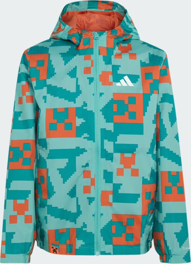Adidas Minecraft Terrex 2 Layer CLIMAPROOF Regenjack - Foto 3