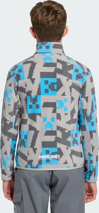 Adidas Minecraft Terrex CLIMAWARM Fleece Jack met Lange Ritssluiting - Foto 6