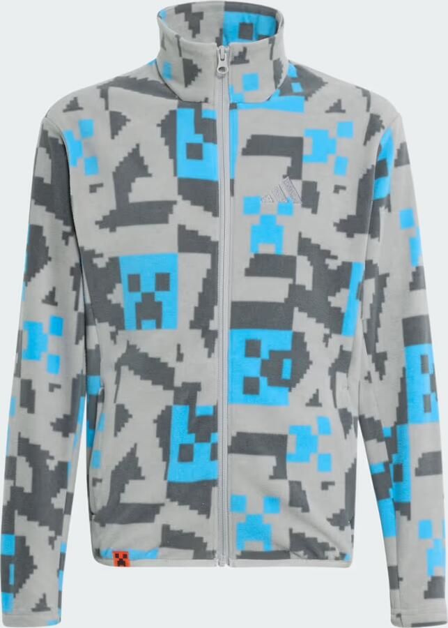 Adidas Minecraft Terrex CLIMAWARM Fleece Jack met Lange Ritssluiting - Foto 3
