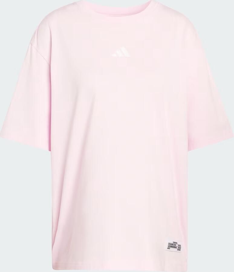 Adidas MINI EMBROIDERY OVERSIZED GRAPHIC T-SHIRT - Foto 3