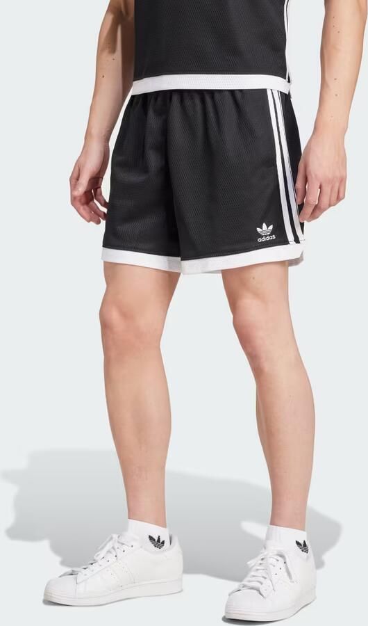 Adidas Originals Relaxed fit korte broek met labelstitching model 'Mockeylet' - Foto 6