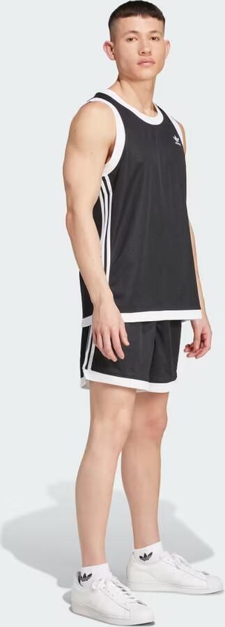 Adidas Originals Relaxed fit korte broek met labelstitching model 'Mockeylet' - Foto 5