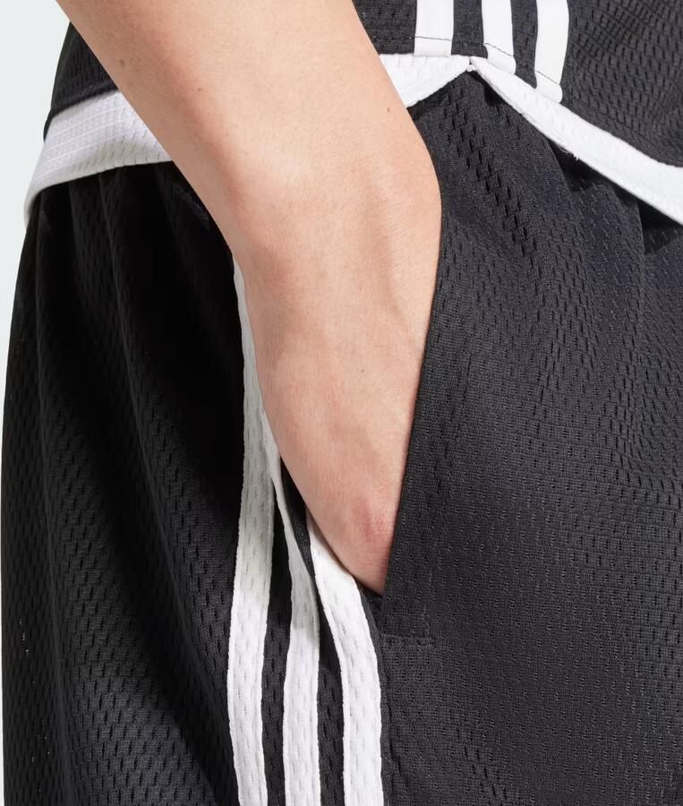 Adidas Originals Relaxed fit korte broek met labelstitching model 'Mockeylet' - Foto 2