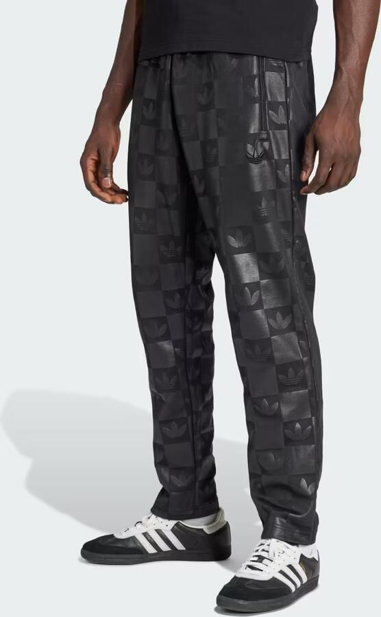 Adidas Originals Regular fit sweatpants met all-over logoprint model 'Reg'